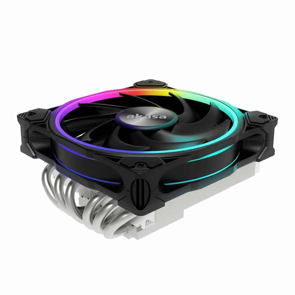 (image for) Akasa AK-CC4025HP01 SOHO H6L Premium Low Profile ARGB Cooler